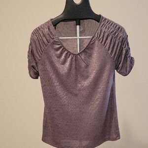 Jennifer Lopez Elegant Purple Women's Top
